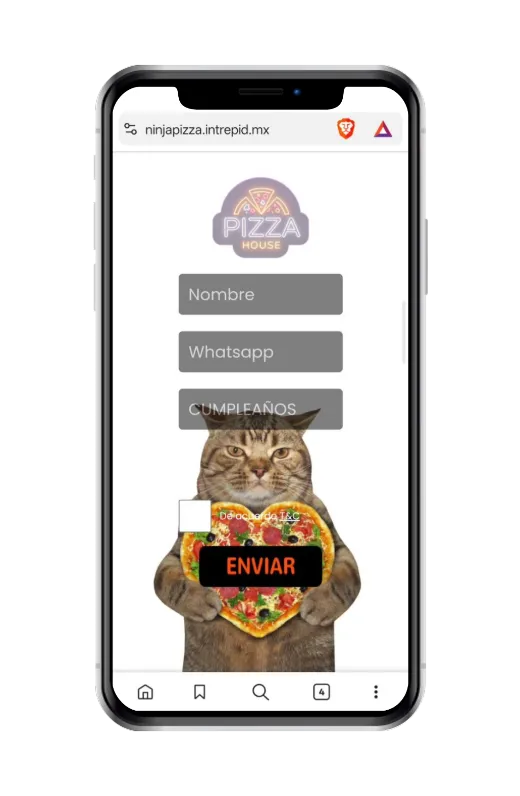 Captura de datos de clientes con minijuego - leads por gamificación